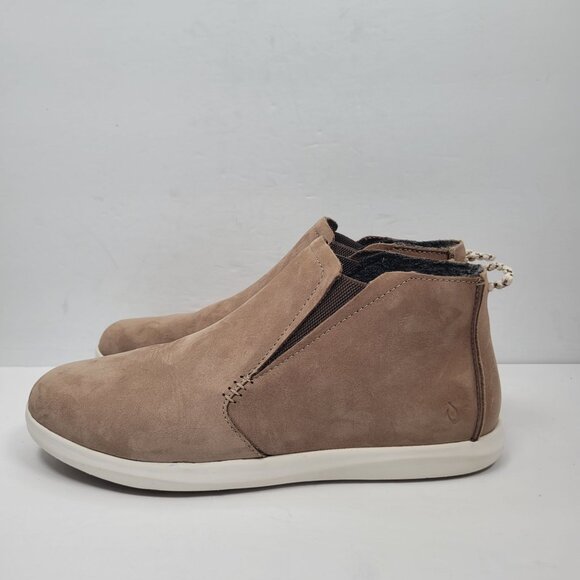 OluKai Women's Taupe Gray Hawai'iloa Manu Hope Boots 20397-TG18 US Size 10 - Picture 2 of 8